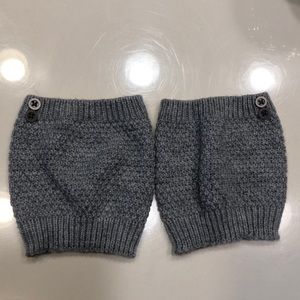 Grace & Lace boot cuffs (lt gray)